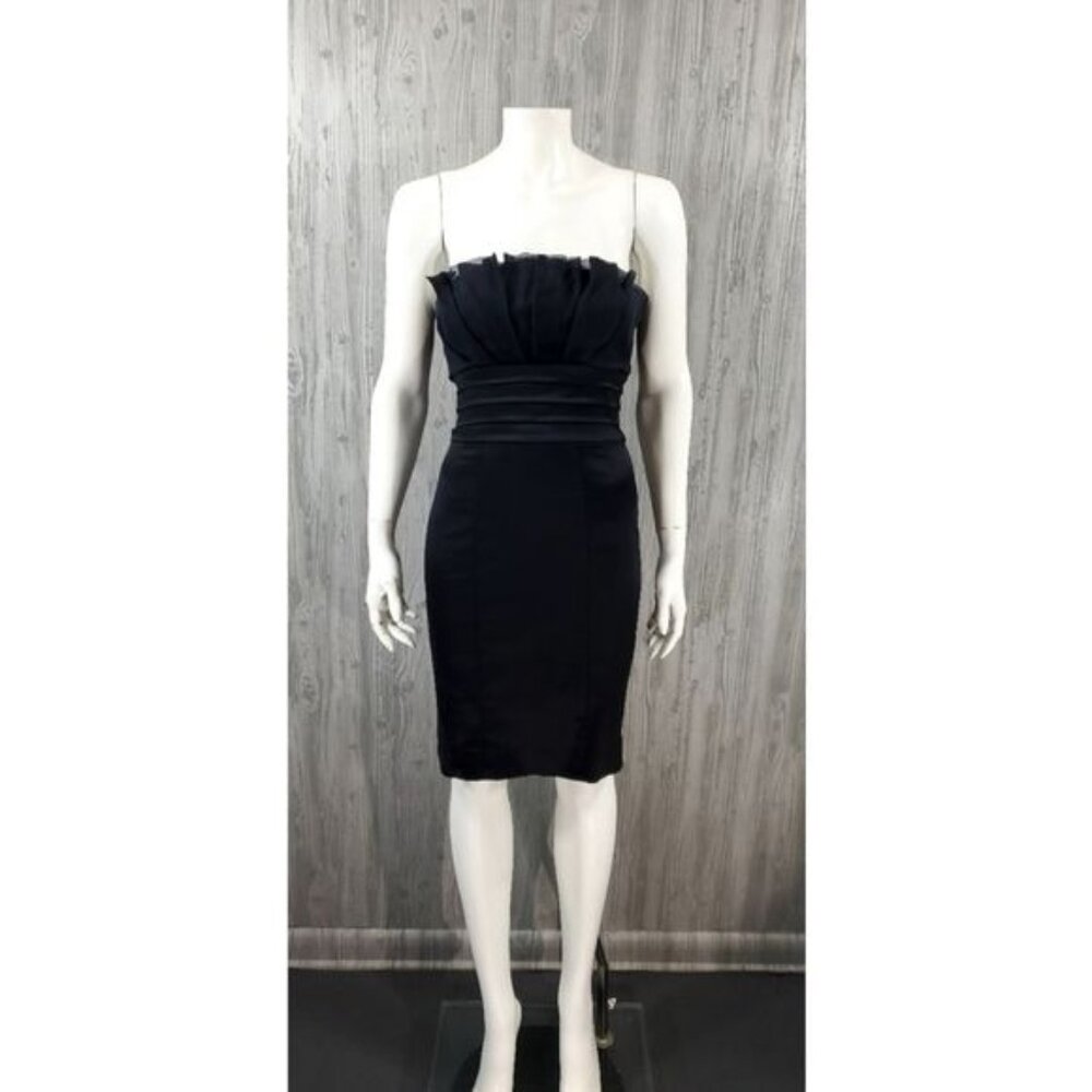 Vintage bebe Little Black Dress Cocktail Party evening LBD
